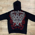 Retro Punk Fall Hoodie