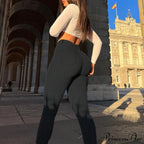 Retro Washed Slim Pencil Trousers
