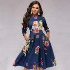 Esperanza Elegant Womens Dress Dress with Relaxed Fit and Seasonal Wardrobe Essential