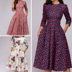 Esperanza Elegant Womens Dress Dress with Relaxed Fit and Seasonal Wardrobe Essential
