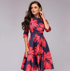 Esperanza Elegant Womens Dress Dress with Relaxed Fit and Seasonal Wardrobe Essential