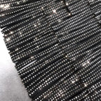 Rhinestones Tassel  High Waist Belt Skirt