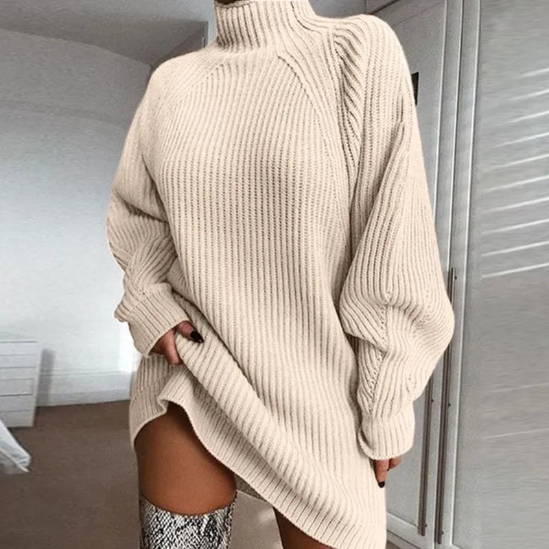 Viviana Statement Turtleneck Dress Boutique Collection