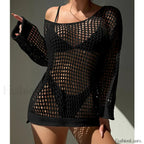 Round Neck Loose Swimsuit Cover Up