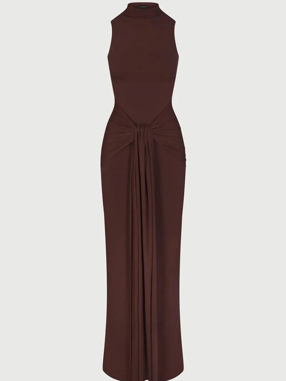 Ruched Bodycon Maxi Dress
