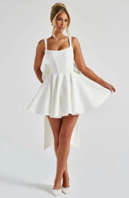 Estelle Bow Mini Dress