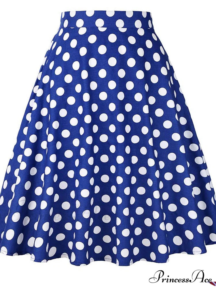 Runway Vintage Rockabilly Midi Skirt