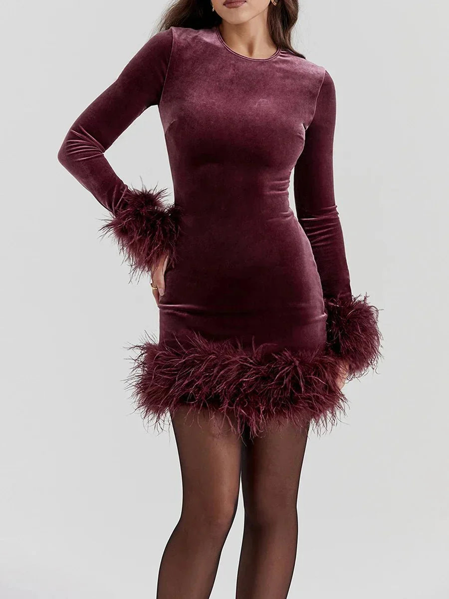 Ryleigh Long Sleeve Bodycon Mini Dress