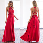 Gia Exclusive Multi Way Convertible Infinity Maxi Dress Elevated Occasion Wear