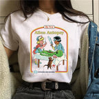 Satan Horror Demon Death Scary Devil Funny T-shirt