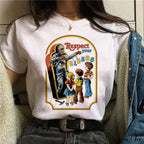 Satan Horror Demon Death Scary Devil Funny T-shirt