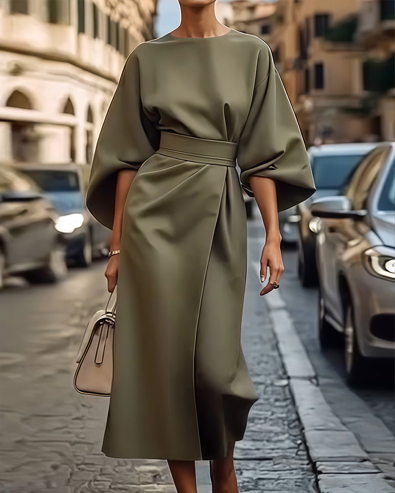 Yoselin Boutique Chic Long Dress for Women Statement Occasion Edit