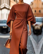 Yoselin Boutique Chic Long Dress for Women Statement Occasion Edit