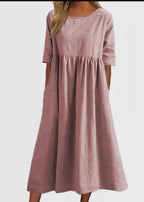 Elena Timeless Chic Summer Dress for Women Evening Wear Edit