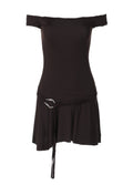 Blessin Off Shoulder Mini Dress