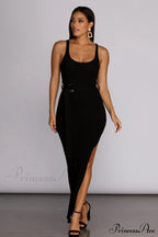 Seductive And Stylish Slinky Maxi Dress