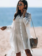 See Through Bikini Beach Cover Up