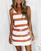 Georgina Aesthetic Sleeveless Summer Dress Evening Wear Edit