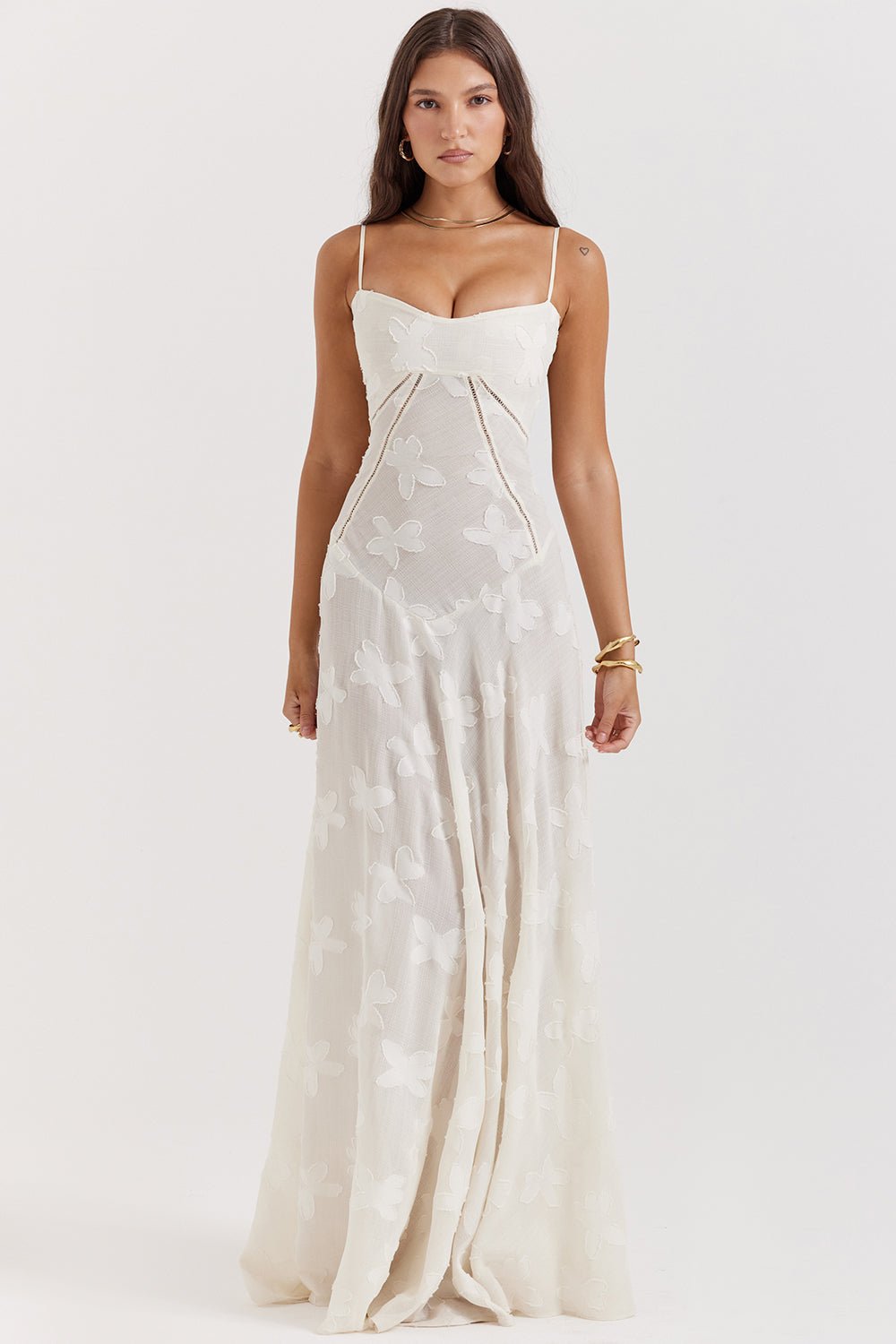 Lucy Aesthetic Dress with an Open Back Evening Wear Edit