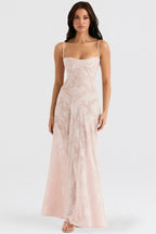 Lucy Aesthetic Dress with an Open Back Evening Wear Edit