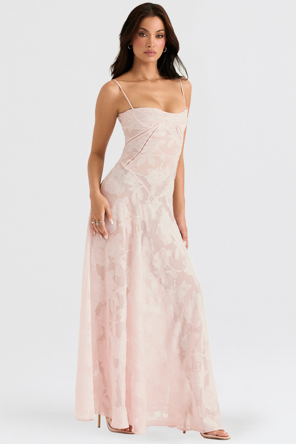 Lucy Aesthetic Dress with an Open Back Evening Wear Edit
