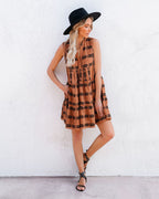 Seven Wonders Cotton Pocketed Embroidered Dress