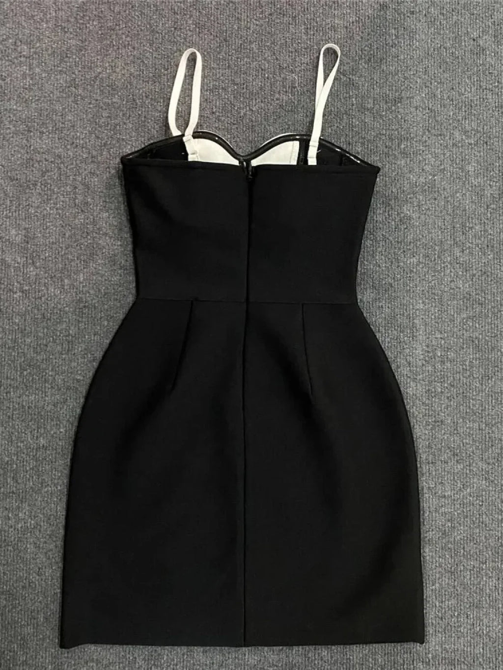 Sexy Spaghetti Strap 3D Flower Bandage Sleeveless Floral A-Line Party Dress