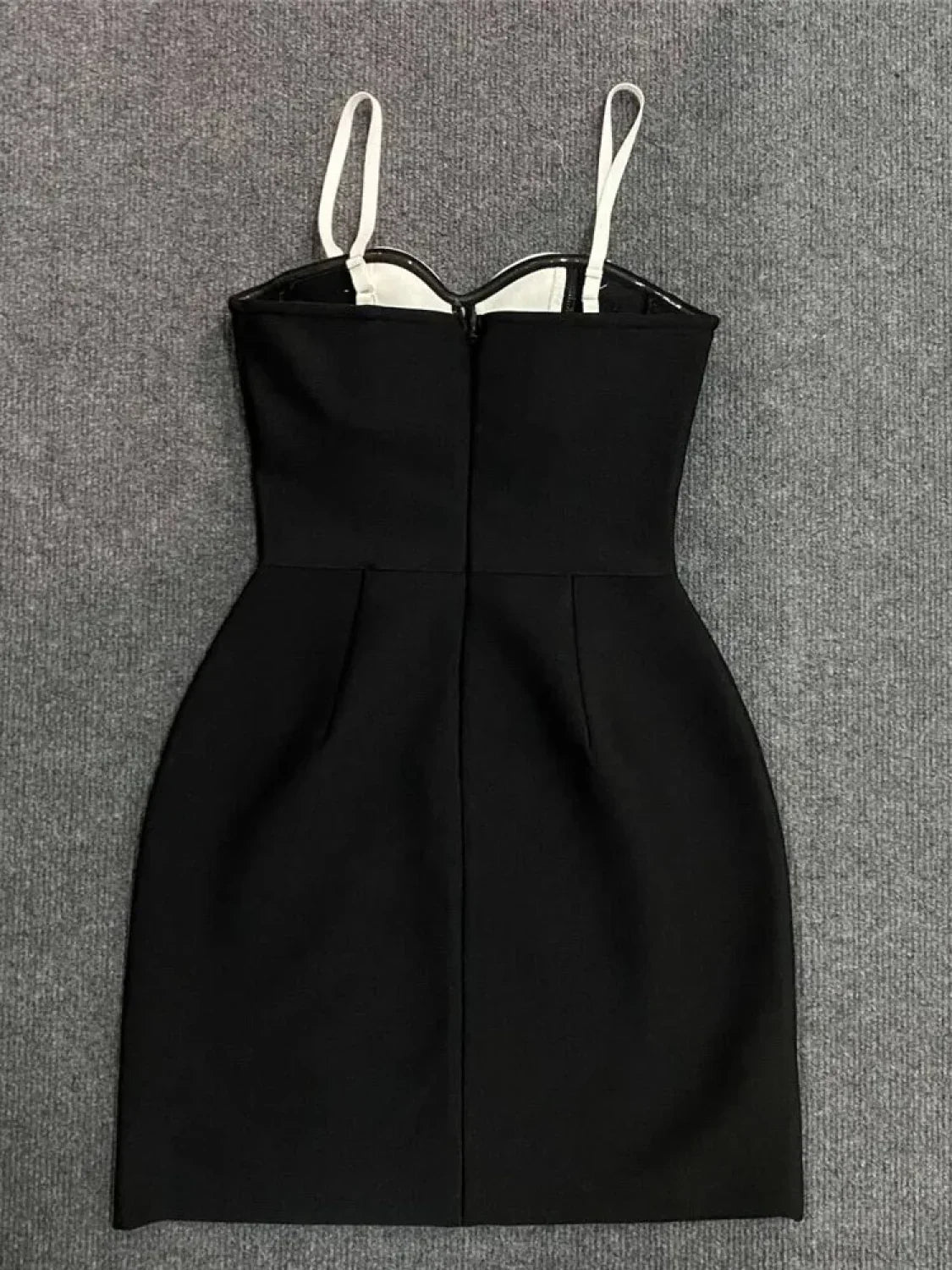 Sexy Spaghetti Strap 3D Flower Bandage Sleeveless Floral A-Line Party Dress