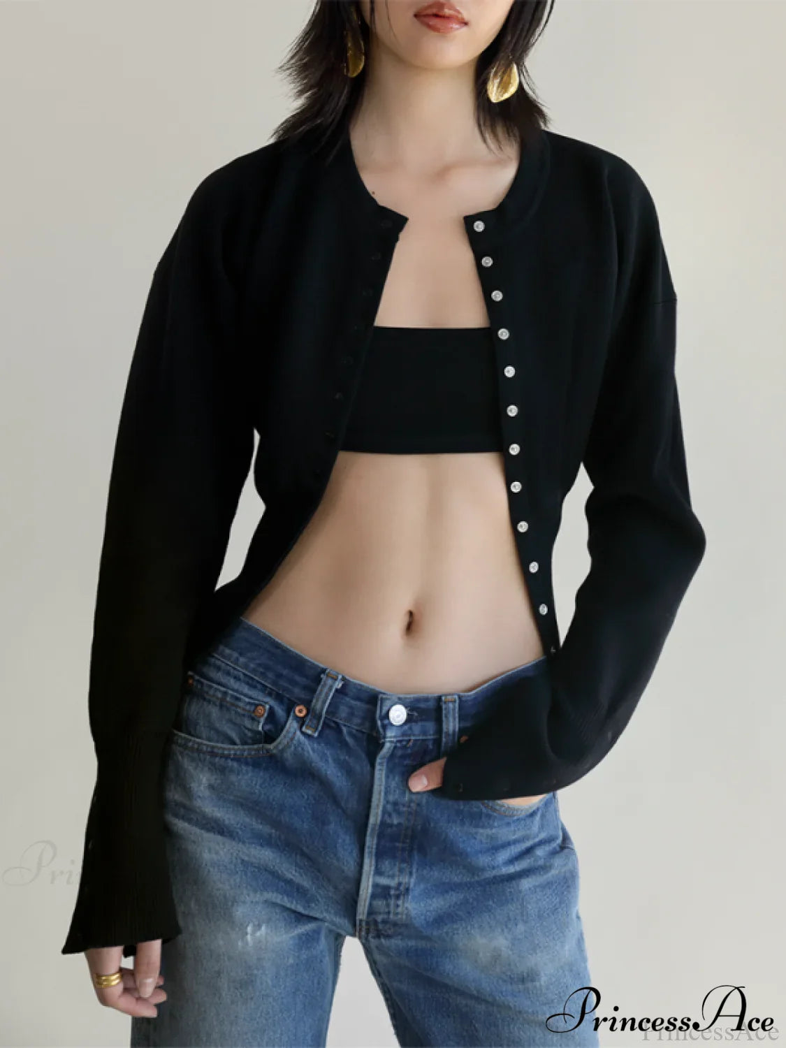Sexy Women's Button Cardigan