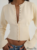 Sexy Women's Button Cardigan