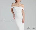 Sheila Crepe Corset Charming Midi Formal Dress