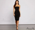 She's A Showstopper Charming Ruched Midi Dress