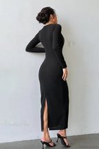 Shimmer Tight Mermaid Fitted Maxi Party Dress