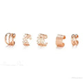 Shiny Foliage Clamp Basic Non-Puncturing Earring