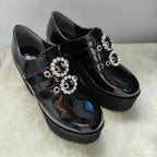 Shiny Leather JK Gothic Tall Heel