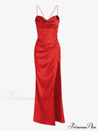 Shoulder Bandage Top Skirt Co-ords Maxi Dress