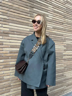 Side Split Suit Coat