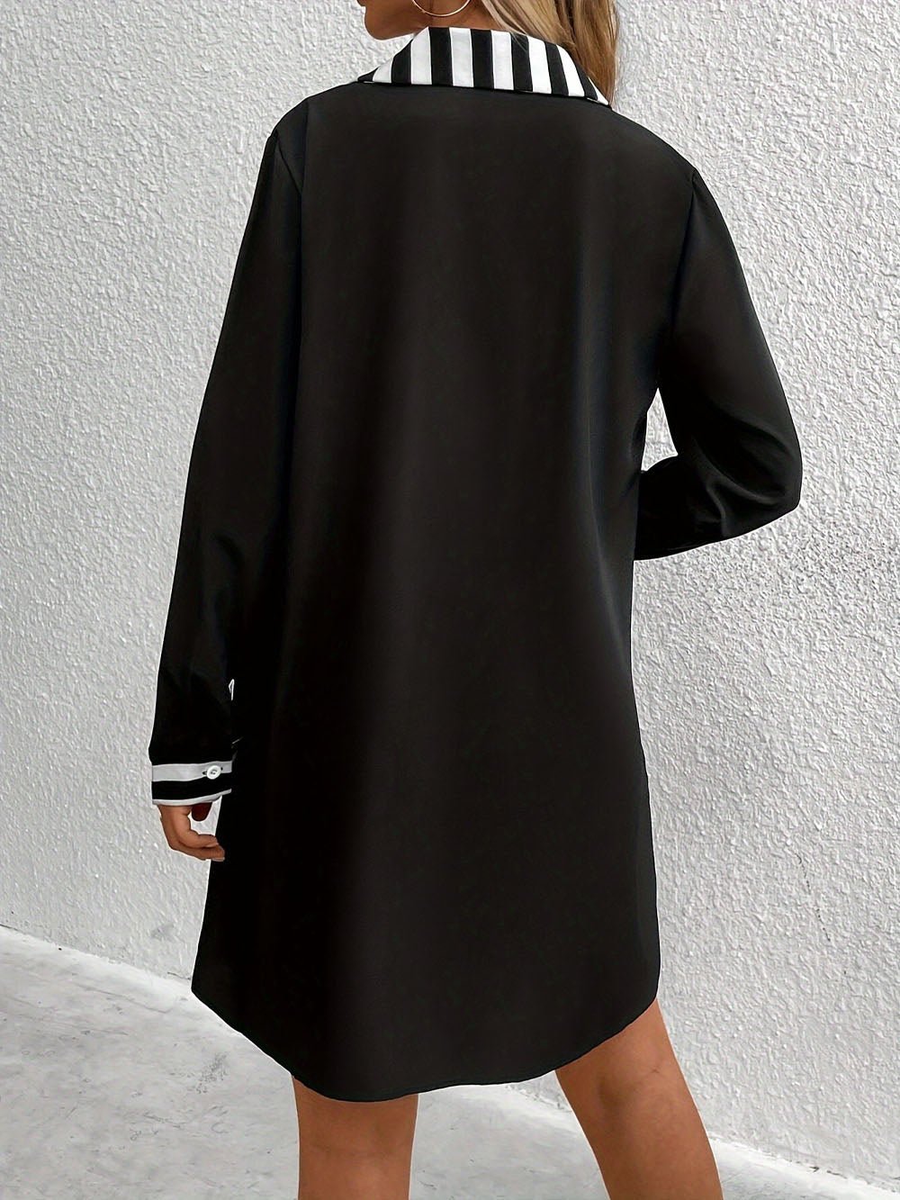 Sienna Casual Long Sleeve Mini Dress