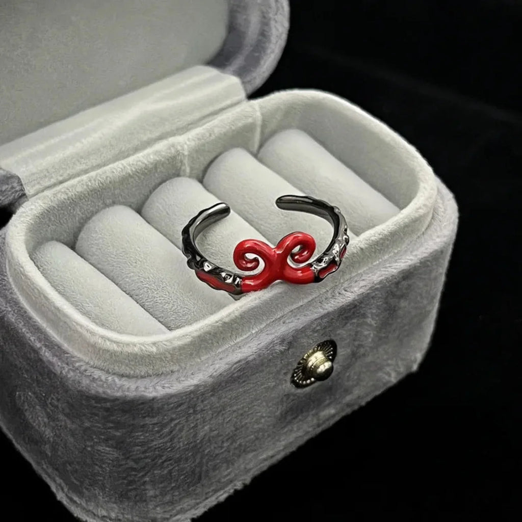 Simple Gothic Inebriated Spirit Ring