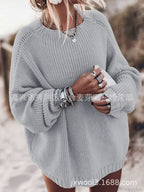 Simple Knit Elastic Winter Sweater