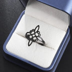 Sinister Eye Style Gothic Pointer Ring