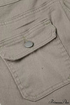 Skinny Low Rise Vintage Bootcut Cargo Pants