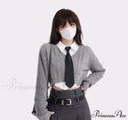 Harajuku A-Line Skirt and Shirt Set