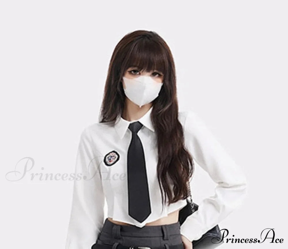 Harajuku A-Line Skirt and Shirt Set