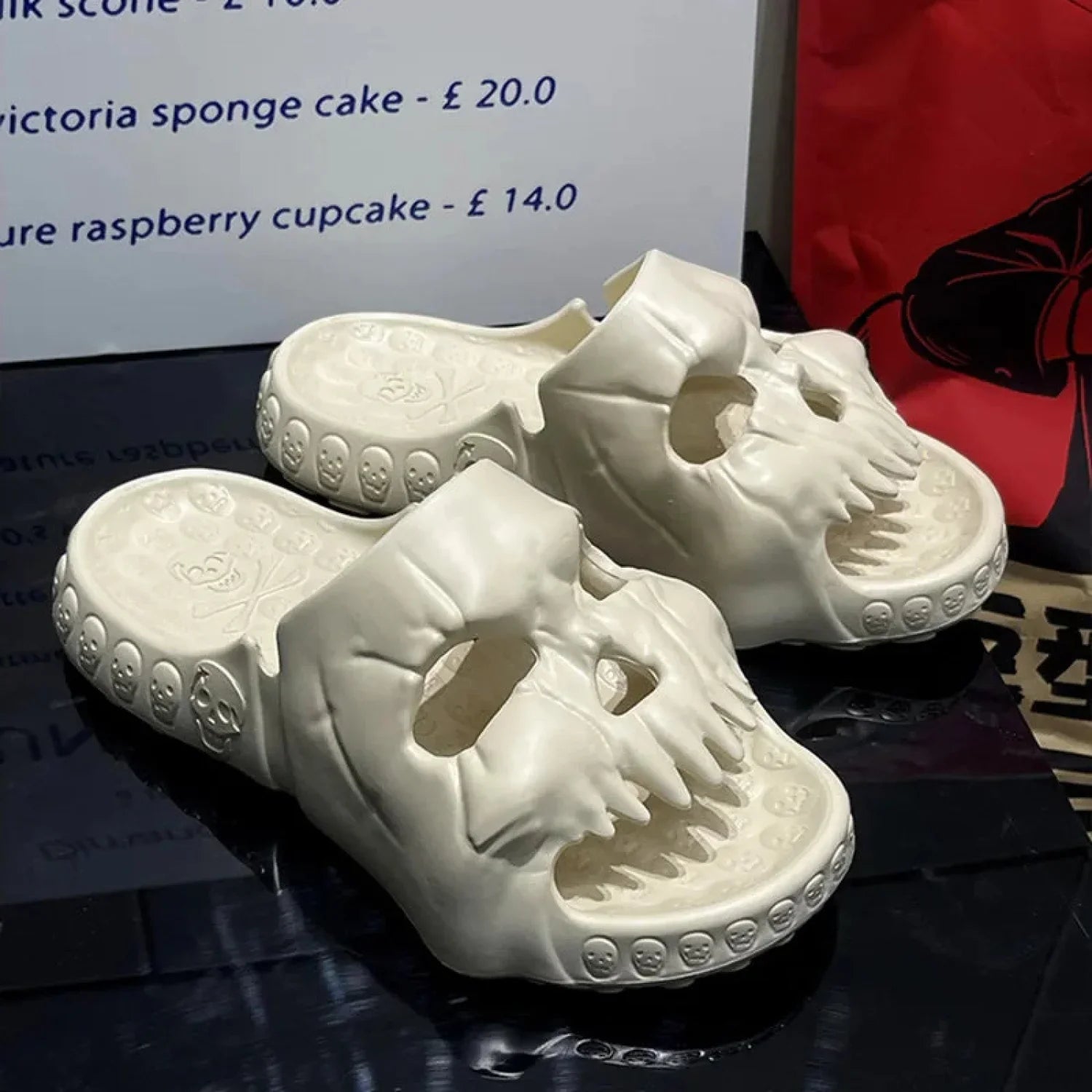 Skull Gothic Elevated Sandal