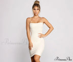 Slaying Knit Sleeveless Charming Ribbed Midi Dress