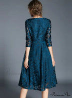 Slim Lace Casual Party Dress