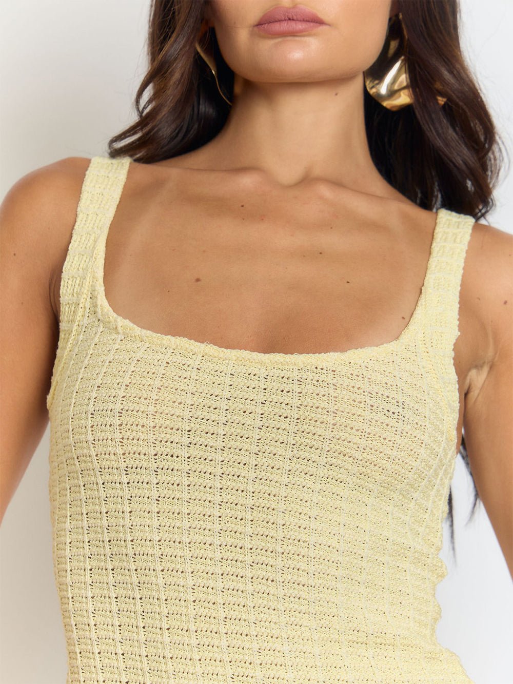 Sofia Knitted Backless Mini Dress