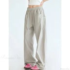 Solid Color Cargo Women Y2K Pants