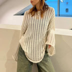 Solid Color Loose Warm Sweater